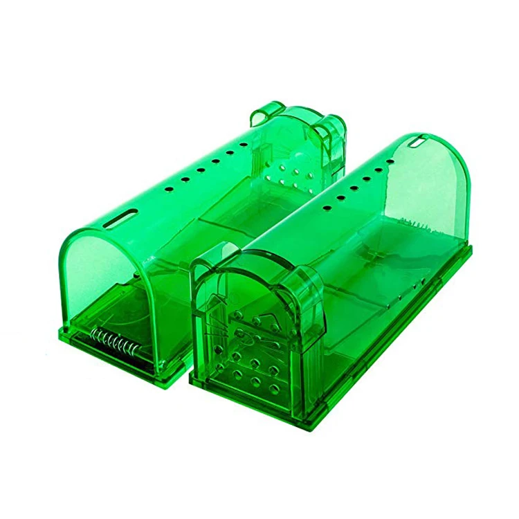 

Hot Smart humane no kill live catch original factory support OEM mouse trap, Green