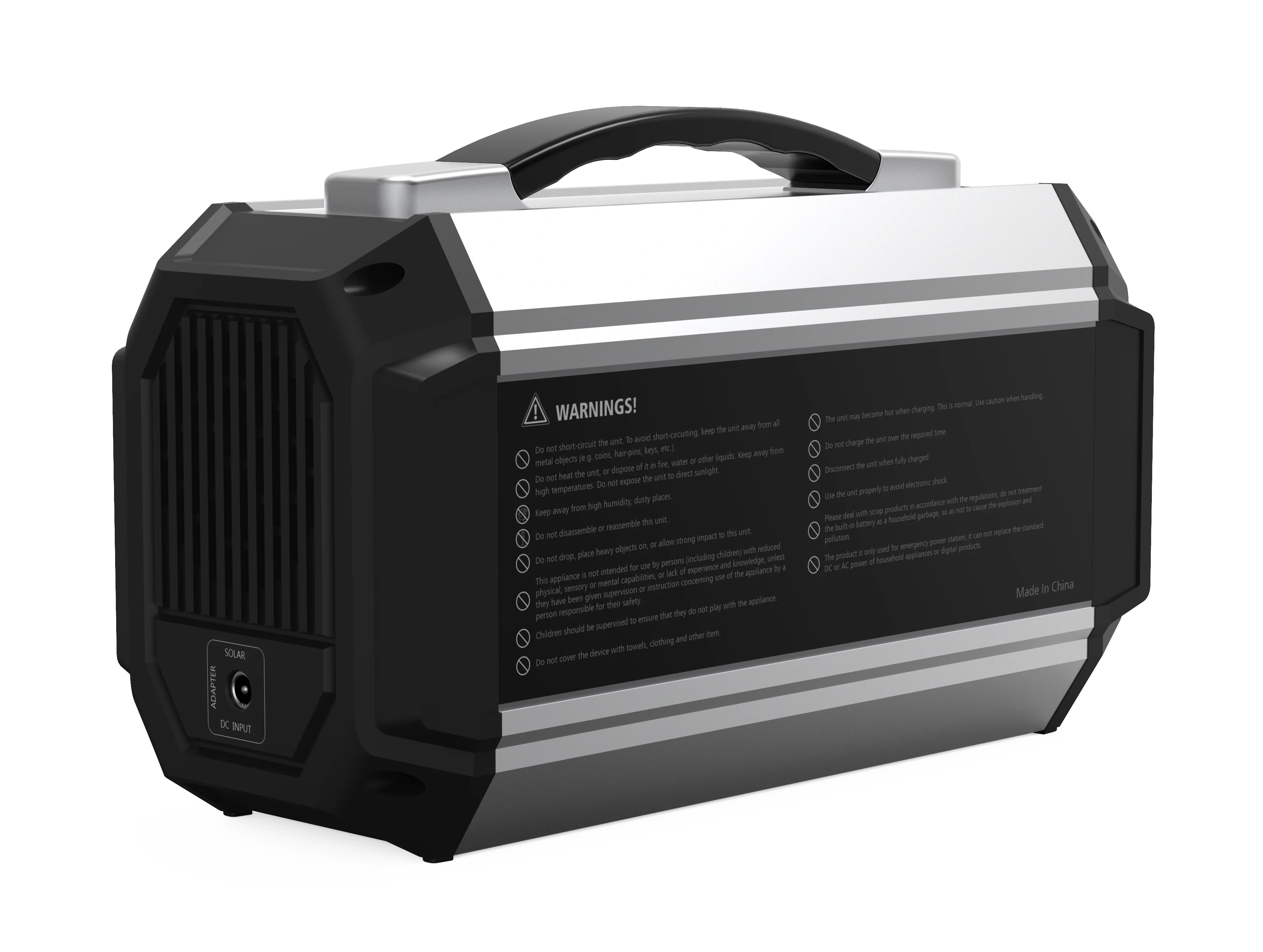 
Max power 300W portable camping solar power inverter generator supply power station for electric appliance 