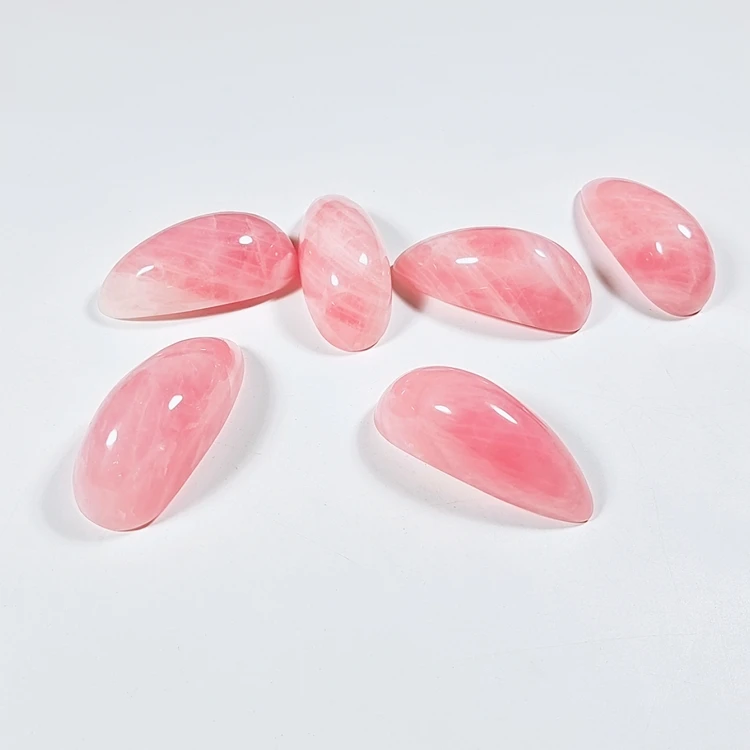 

Natural Rose Quartz Breast Massager Professional Enhancement Breast Massager