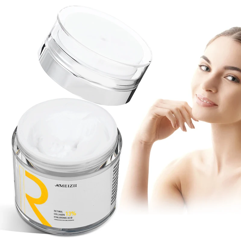 

Private Label Creme Visage Retinol Facial Face Cream Organic Anti Aging wrinkle Moisturizer Whitening Day And Night Face Cream