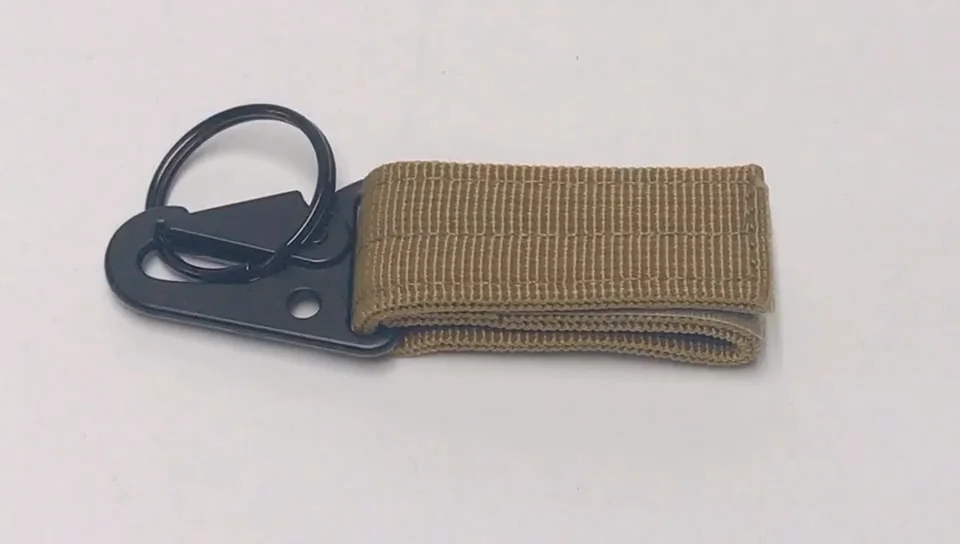 Multifunctional Nylon Carabiner Quickdraws Key Chain Hook bing