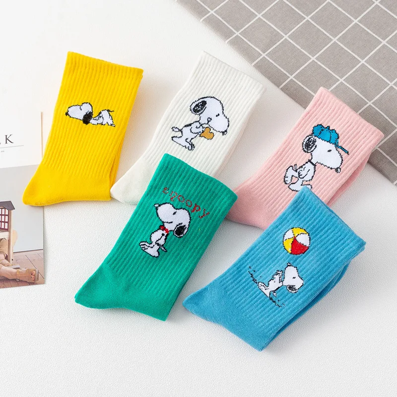 

solid color cute animal breathable women cartoon snoopy mario Pokemo Pikach Doraemon sock sox socks, Picture shown