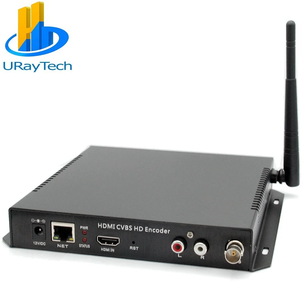 

URay HDMI + CVBS /AV /RCA /BNC WIFI SD Video Audio Encoder H.264 Hardware Encoder RTSP UDP For IPTV Live Streaming