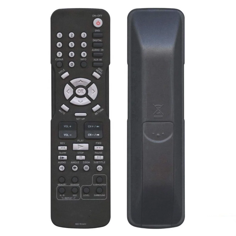 RCA Remote Control RCR 192AA10 RCR192AA10 RTD3131 RTD3133 RTD3136 ...