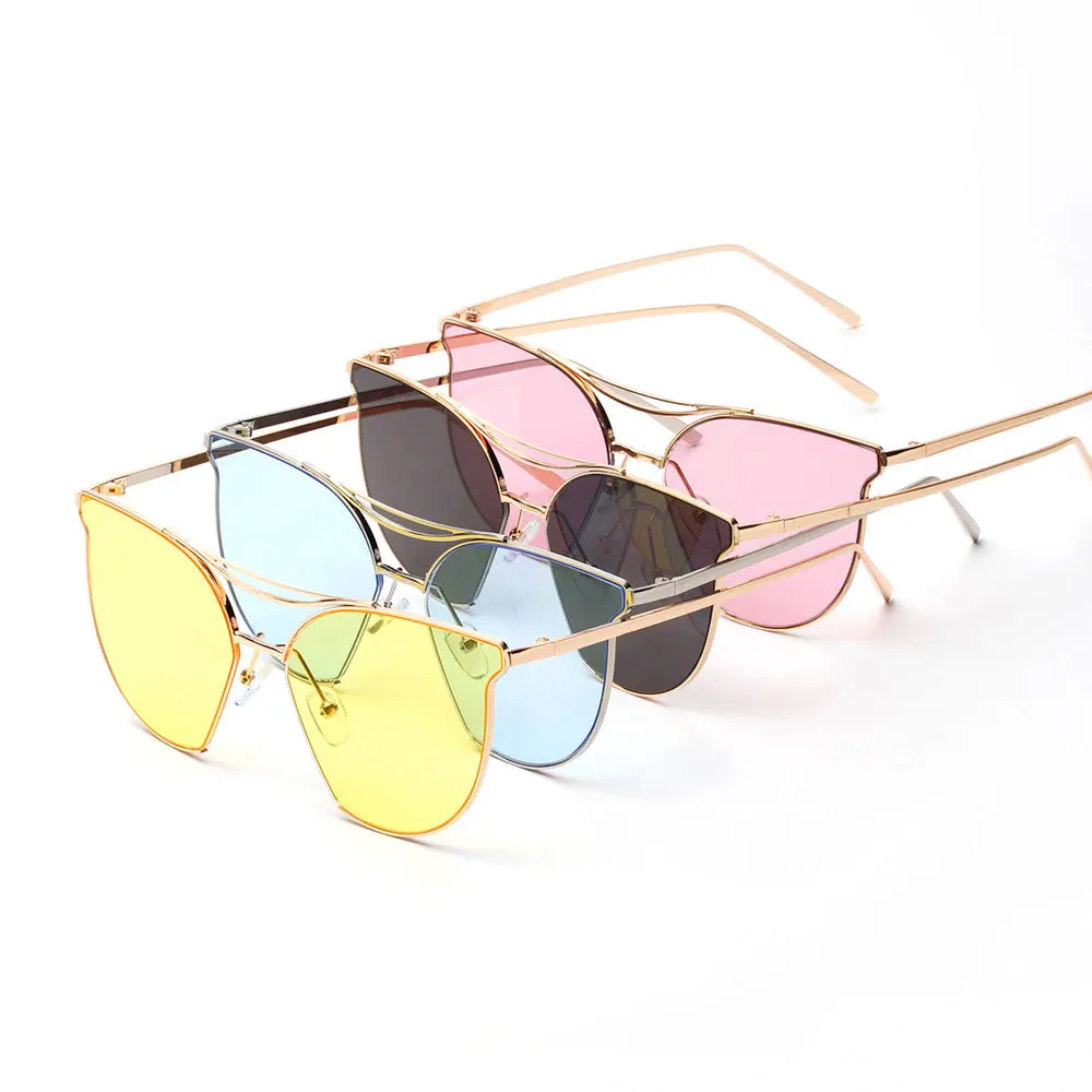 

2022 new trend love personality metal square rimless irregular sunglasses trendy, Choice