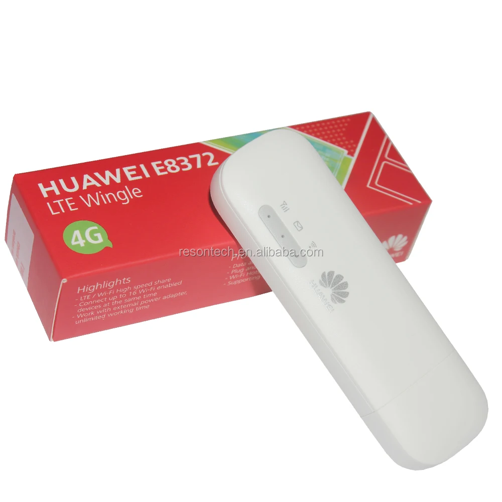 

CAT4 150Mbps HUAWEI E8372 E8372H-320 4G LTE USB WiFi Dongle Connect Up To 16 Devices For HUAWEI