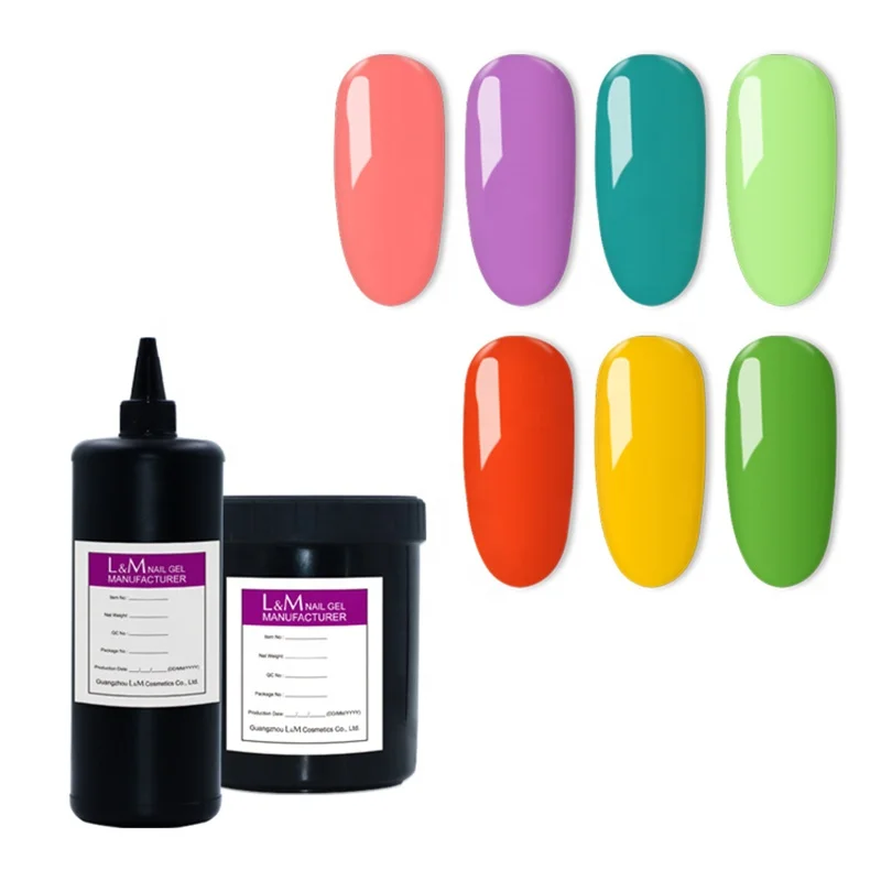 

Cheap Wholesale Colorful Nail UV Gel 1 kg Nail Gel Manufacturer China