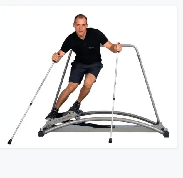 

Skyboard Fitness Training Home Gym Equipment Body Ski simulator, Black