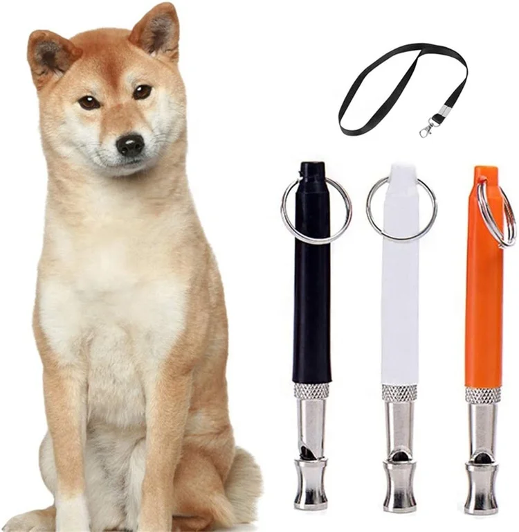 

Two-tone Ultrasonic Flute Dog Whistle Pet Puppy Dog Animal Training Ultrasonic Supersonic Obedience Sound Whistle