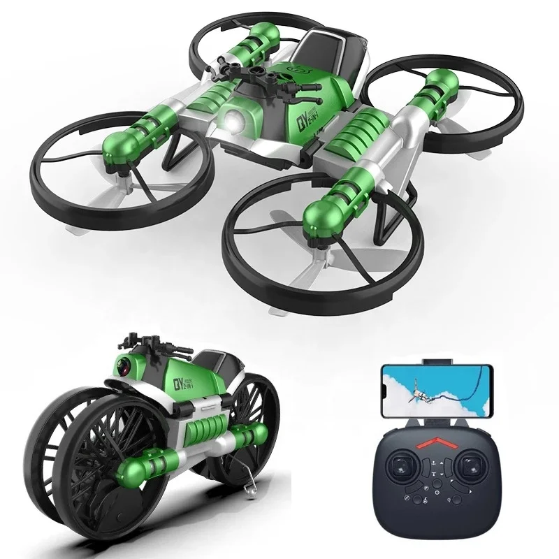 

Small gesture sensor rc aircraft 2.4G 360 degree flip motorcycle WITH 480P camera cheapest drone