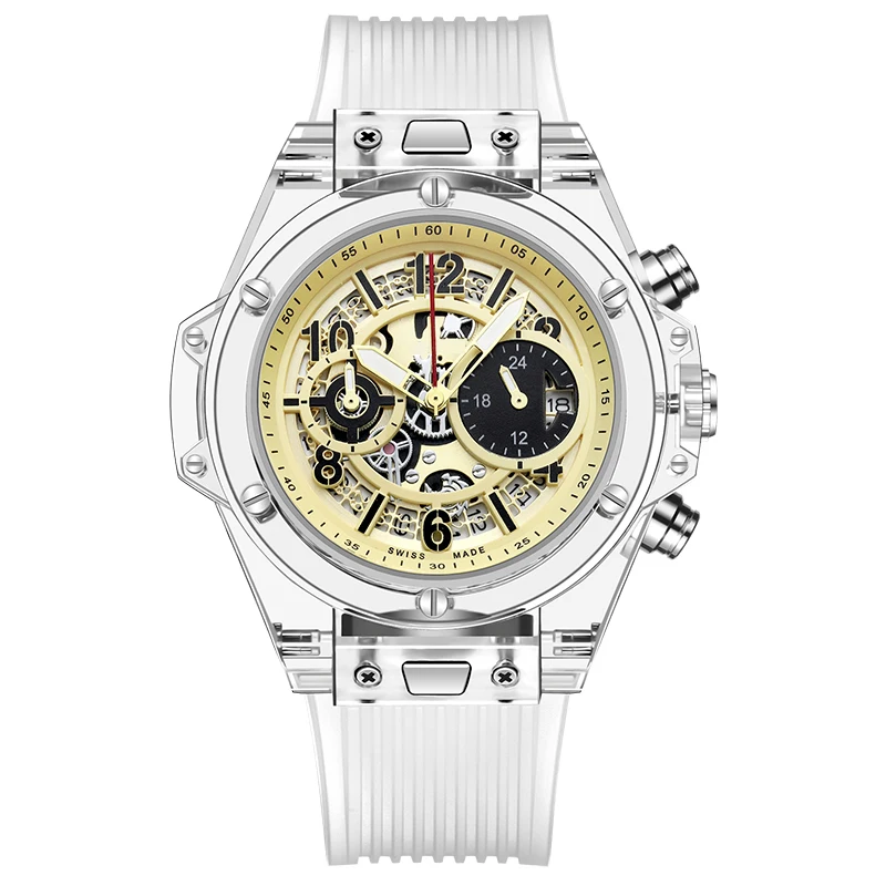 

private label brand man hand wristwatches quartz watches men wrist custom logo luxury silicones watches quartz, 9 colors