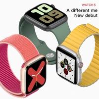 

Fruit 5 generation 40/44MM size 1:1 wireless charger heart rate ECG strap free replacement allApple straps Built-in dozens o