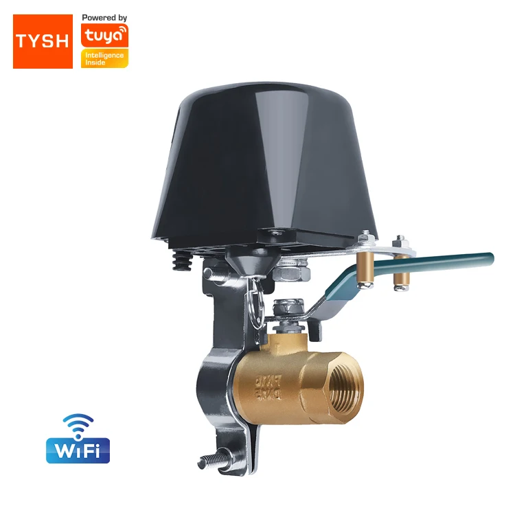 

TYSH Tuya Automatic Electronic Smart Wifi Controller Water Valve Sale Wifi Valve