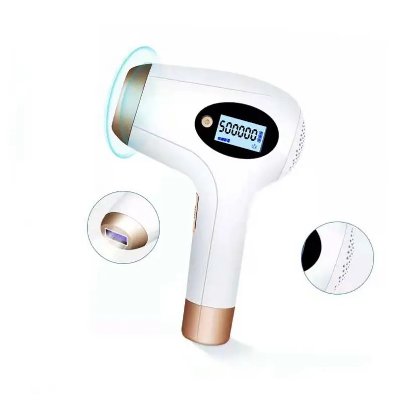 

Hot Sell Portable Home Use Ipl Painless Laser Hair Removal 2In 1, White