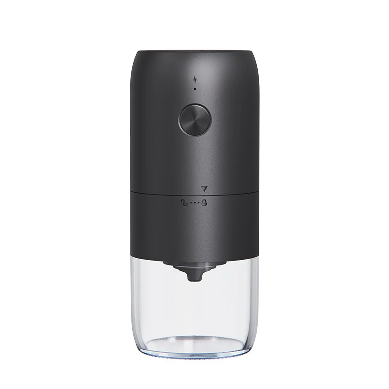 Portable Mini Electric Burr Coffee Grinder Eco-Friendly Auto Bean Grinder with Serving Spoon