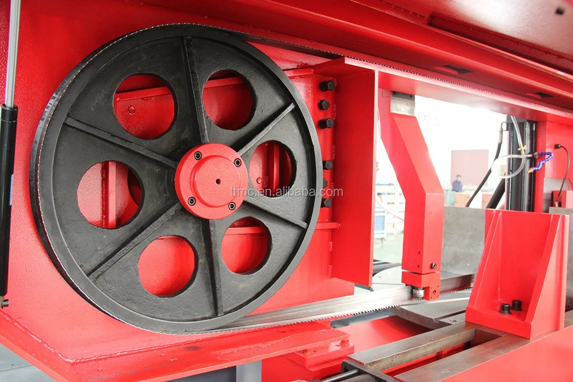 BS850G TTMC CNC Automatic Metal Cutting Band Saw Metal Cutting Saw