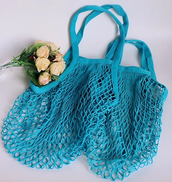 

Recycled reusable foldable custom gots drawstring eco cotton produce mesh grocery tote bags shopping, Natural color