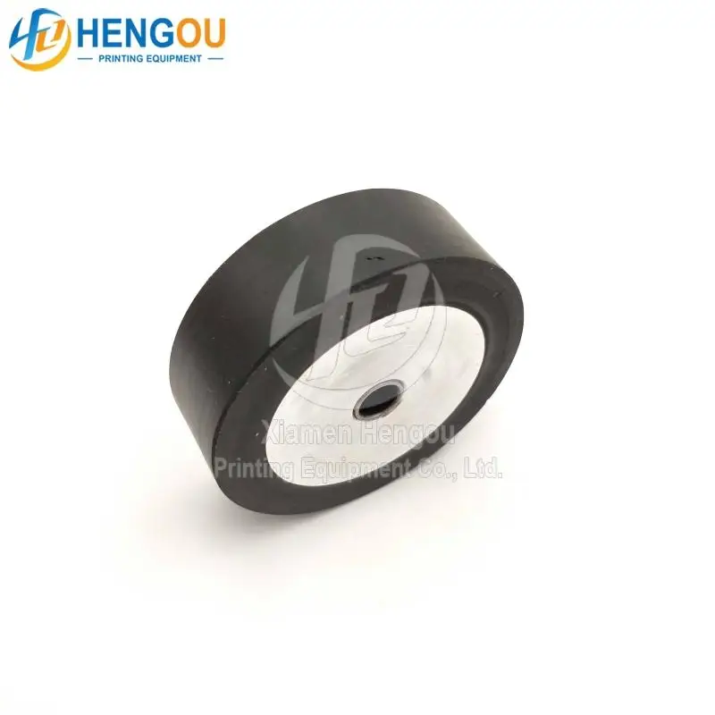 Hengoucn New C6.020.171 C6.020.125F C6.020.104 CD102 Machine Polyurethane Wheel 62x8x20mm with UV Ink 62x8x20mm Rubber Wheel