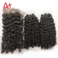 

New Arrival Soft Kinky Curly Human Hair Extensions Raw Cambodian Hair Unprocessed, Cuticle Aligned Raw Virgin Hair 10"-30"