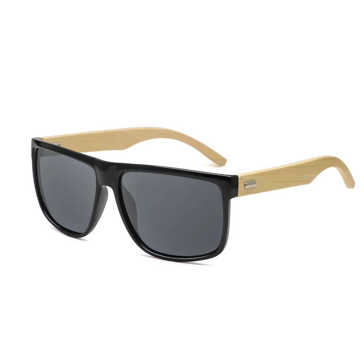 

Luxury Brand Design Sun Glasses Men Bamboo Wooden Sunglasses, 6 colors