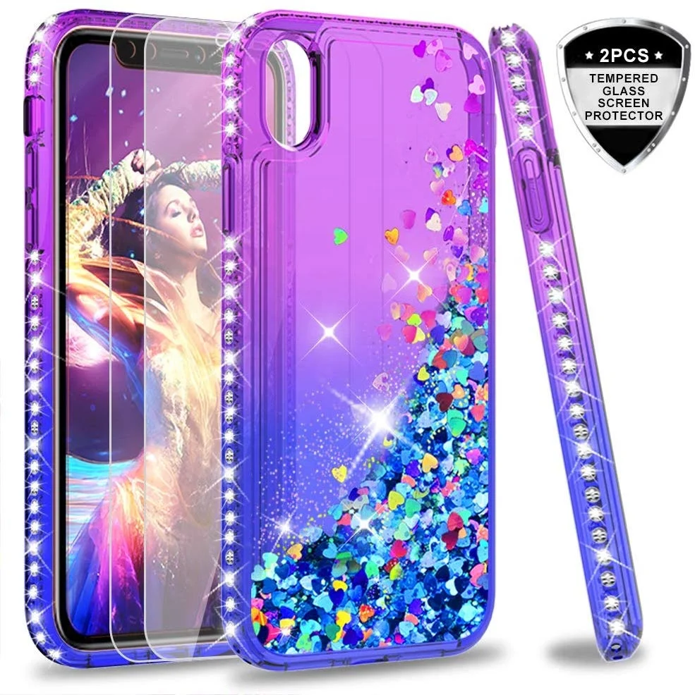 

LeYi Shockproof clear 3D Cute phone case for iphone XR custom