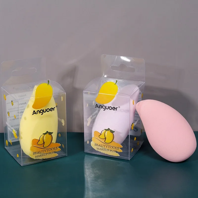 

Fruit peach makeup egg mango sponge egg puff do not eat powder makeup egg