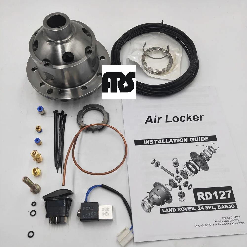 
RD128 Air Locker for Land Rover Air Lockers Differential 4x4 for Defender 10 Bolt 24 Spline with Compressor from Factory 
