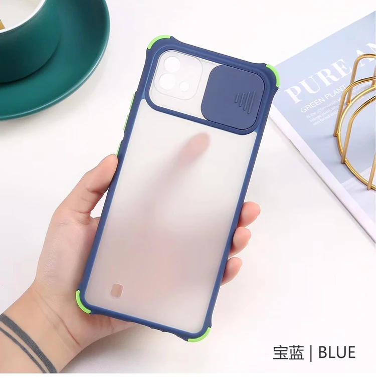 

Shipping Frosted 2in1 Airbag Design Shockproof Skin Feeling Push Window TPU PC Mobile Phone Cover Case For Samsung Galaxy J5