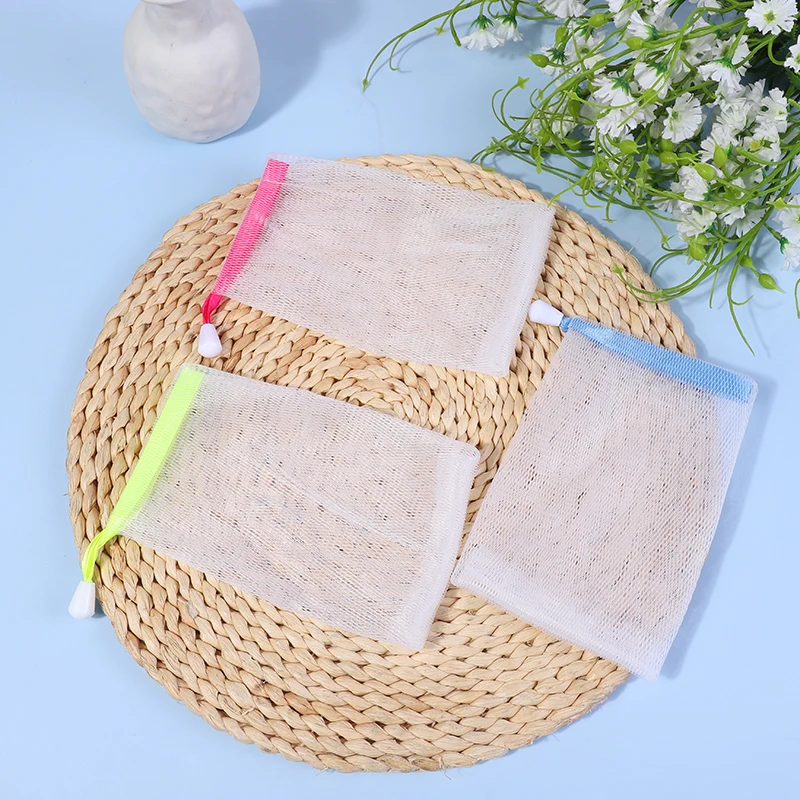 

Professional Eco-friendly Foaming Net Easy Bubble Mesh Bag Soap Foam Net
