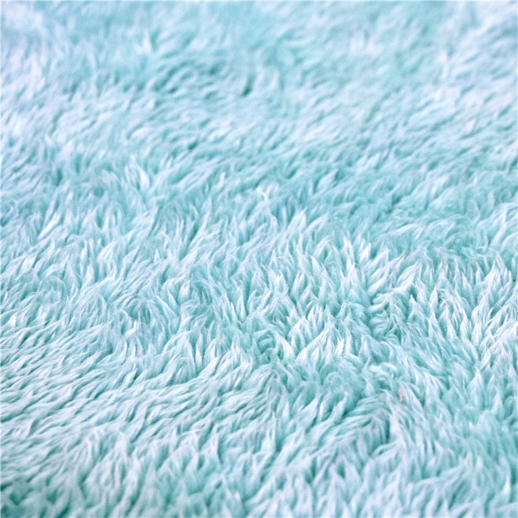 Hot Sell 100% Polyester Arctic Velvet Fleece Fabric Dyeing Short Pile ...