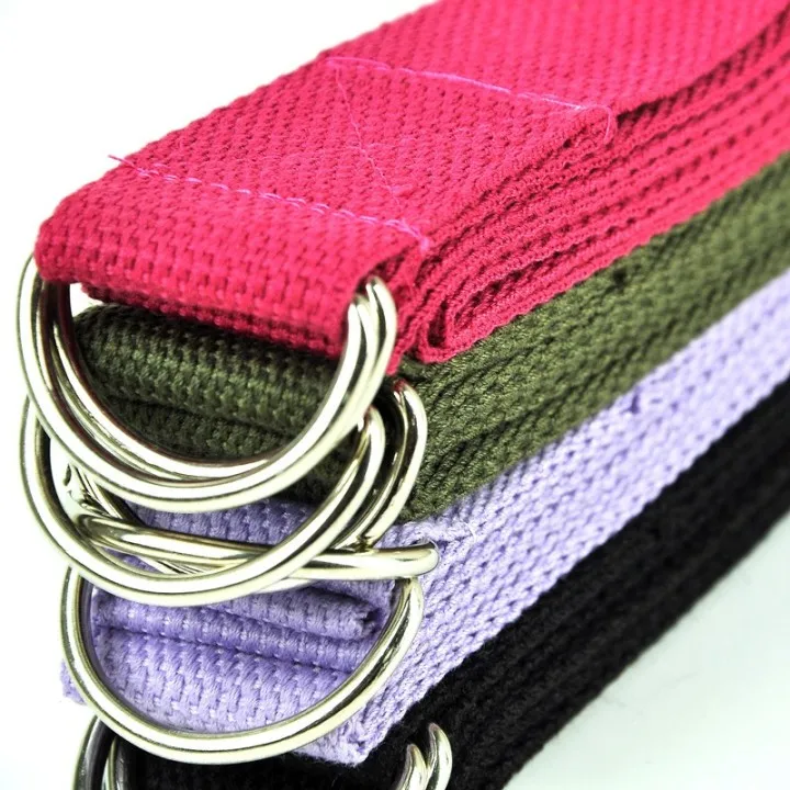 

ENGINE Wholesale Cotton Customized Loge Design Stretch Belt Yoga Strap