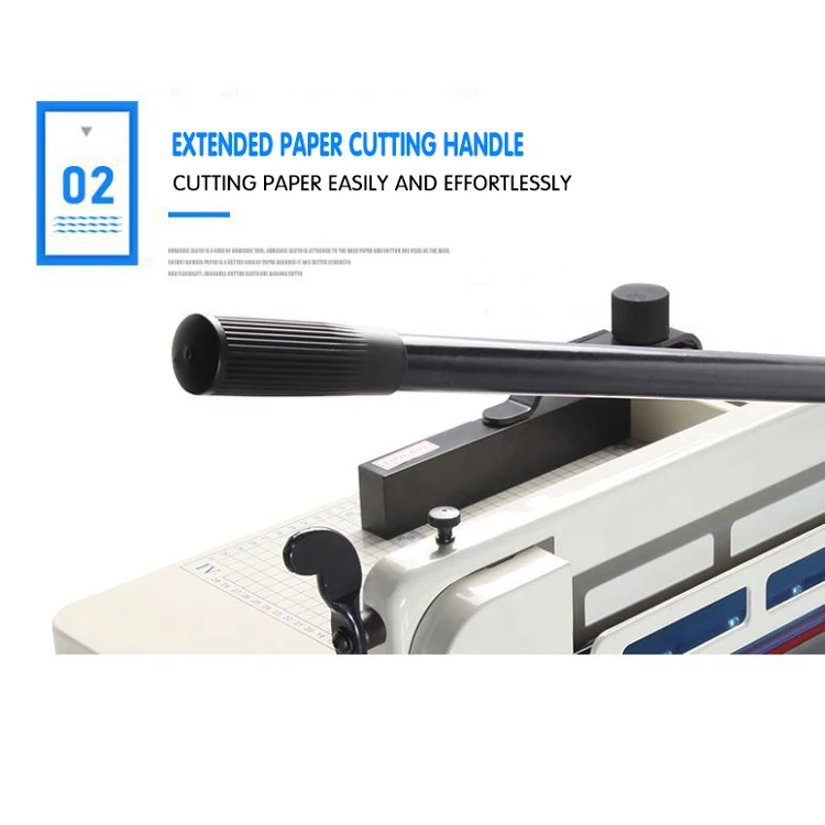 
858A3 Heavy Duty Manual Guillotine Paper Cutter manual steel paper cutter 