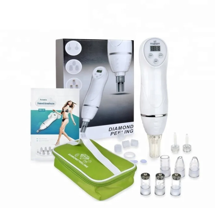 

Pore Cleaner Comedo Blackhead Remover Vacuum Suction Diamond Dermabrasion for home use