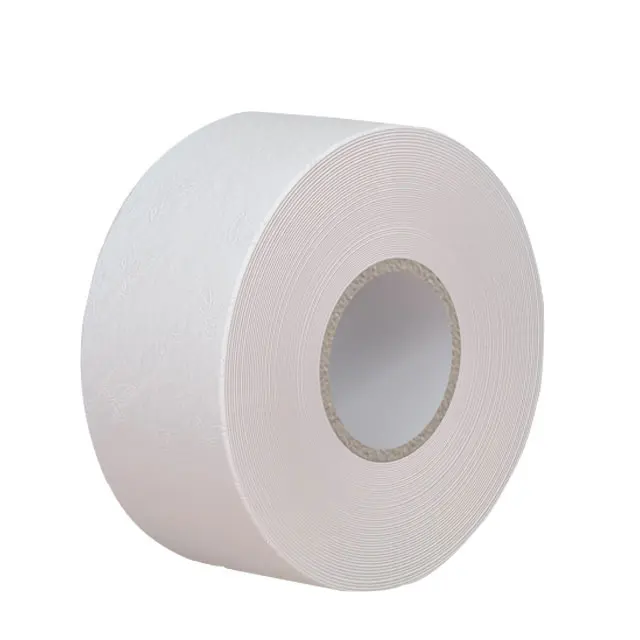 

Hot Sale Factory Wholesale Price Newspaper Print PVC Insulation Jumbo Roll Tape, White