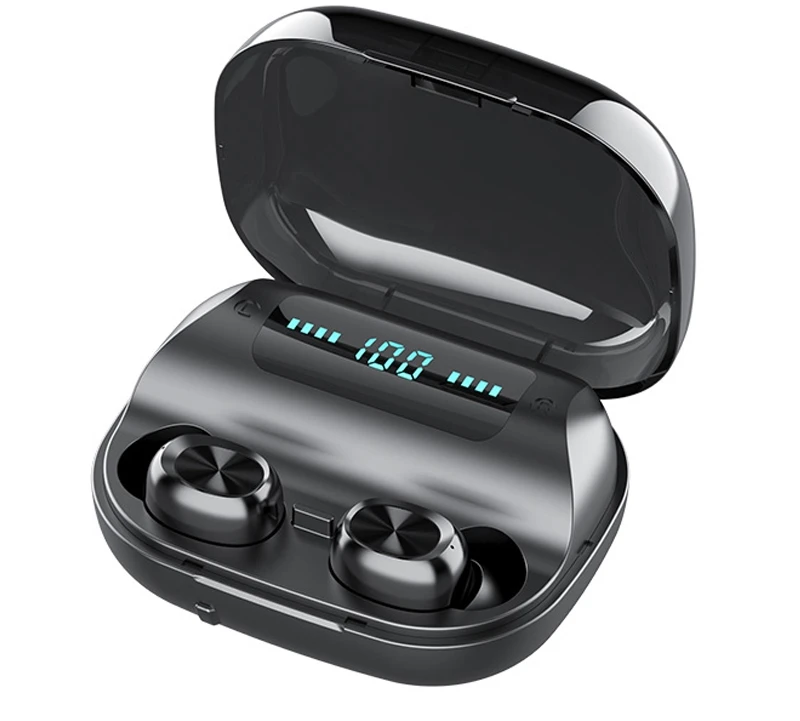 BTH263 Full Upgrade 9D Noise Reduction LED Display Ipx7 Waterproof best wireless earbuds 2018 under 50