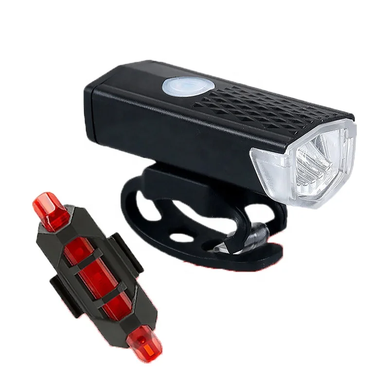 

LED bike light kit USB Powered bicycle light Rechargeable LED Front light Taillight Flashlight Warning lamp for cycle decoration