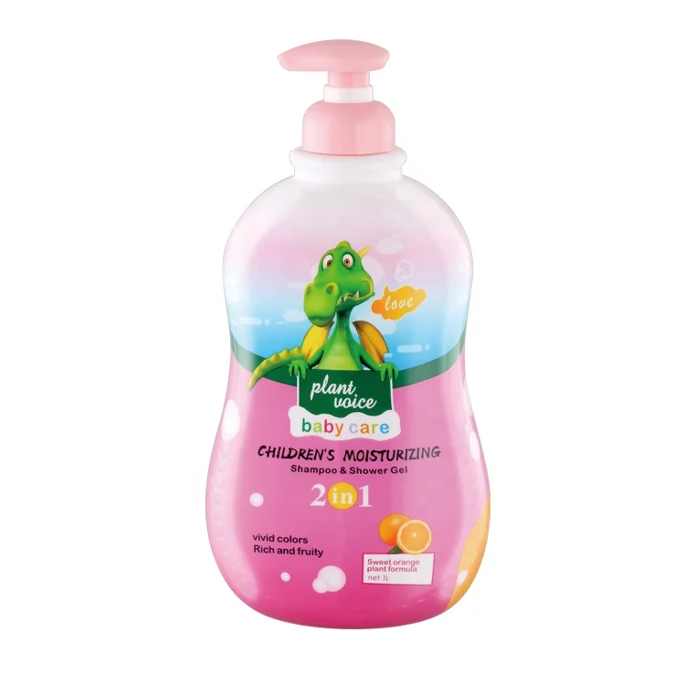 

2021 Hotselling 2 In 1 Herbal Children Baby Shampoo And Shower Gel Natural Organic Liquid Baby Body Wash