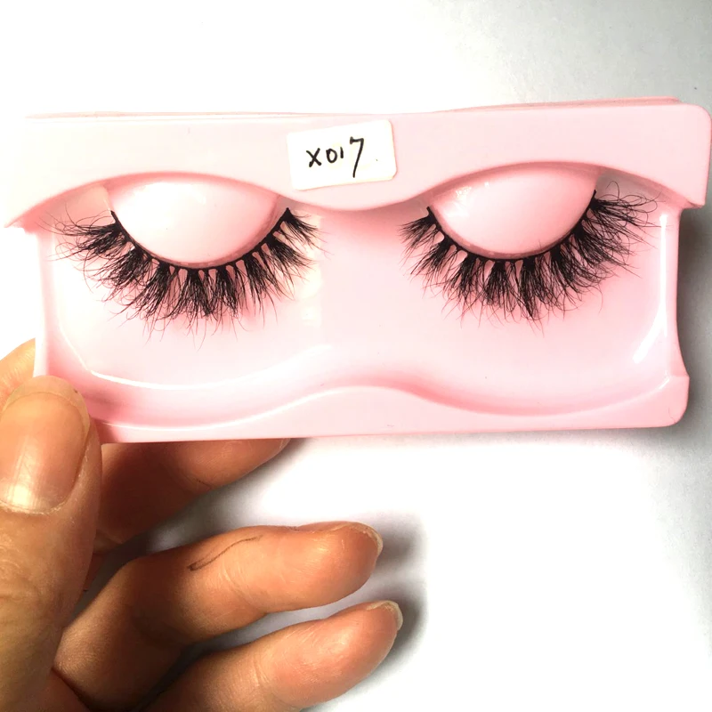 

2021 new arrivals Private label custom 3d mink lashes packaging box mink lashes custom logo 3d mink eyelashes vendor, Black