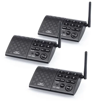 High Quality Portable 2-way 6 Channel Wireless Intercom System For ...