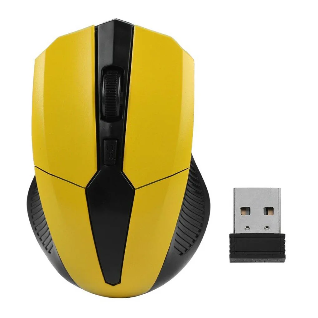 

Gaming Mouse Ergonomic-Mouse-Gamer Laptops Optical Wireless Mice Usb-Receiver New