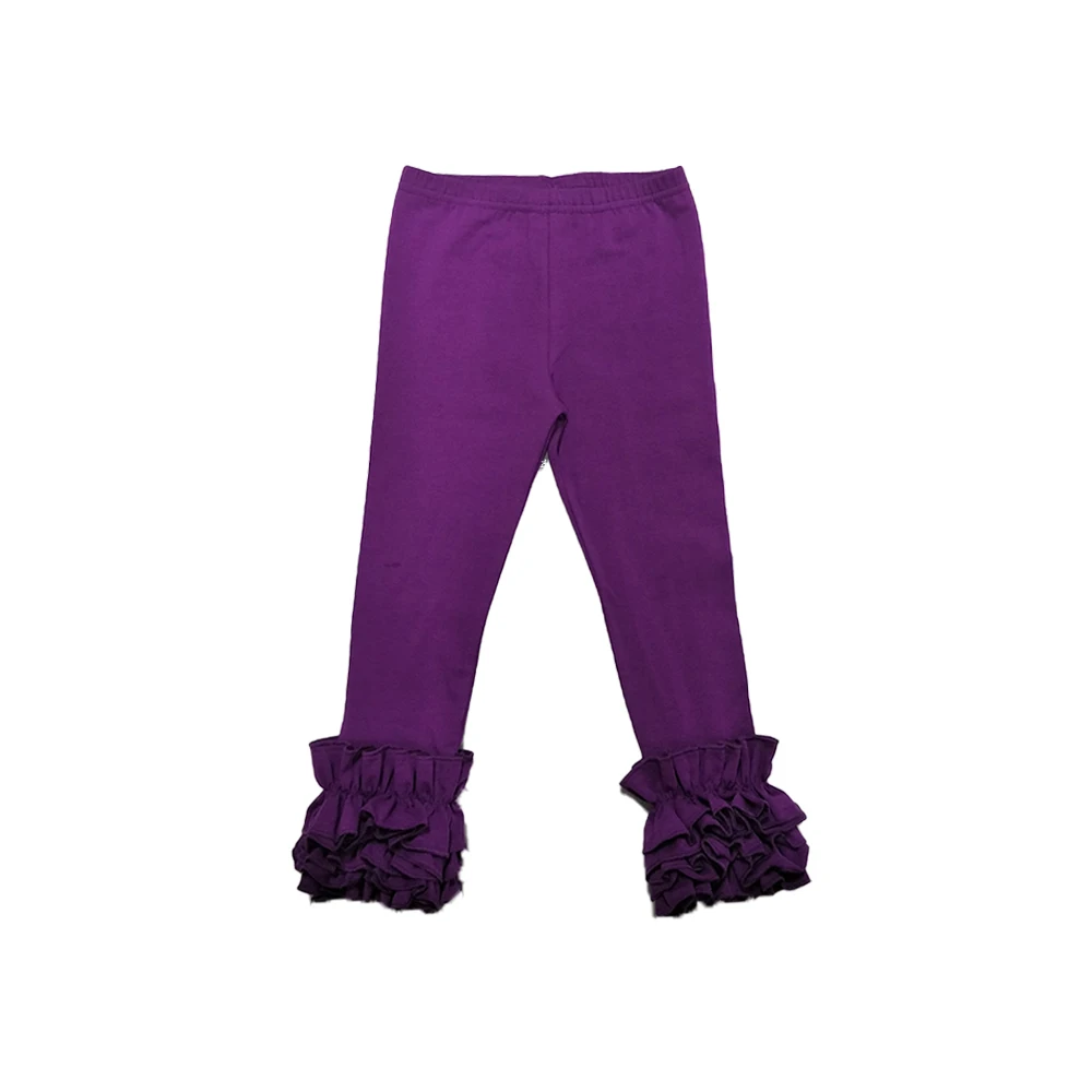 

Classic Design Trousers Baby Girls' Bottoms 100% Cotton Girls Ruffle Icing Pants, Many color for your choose