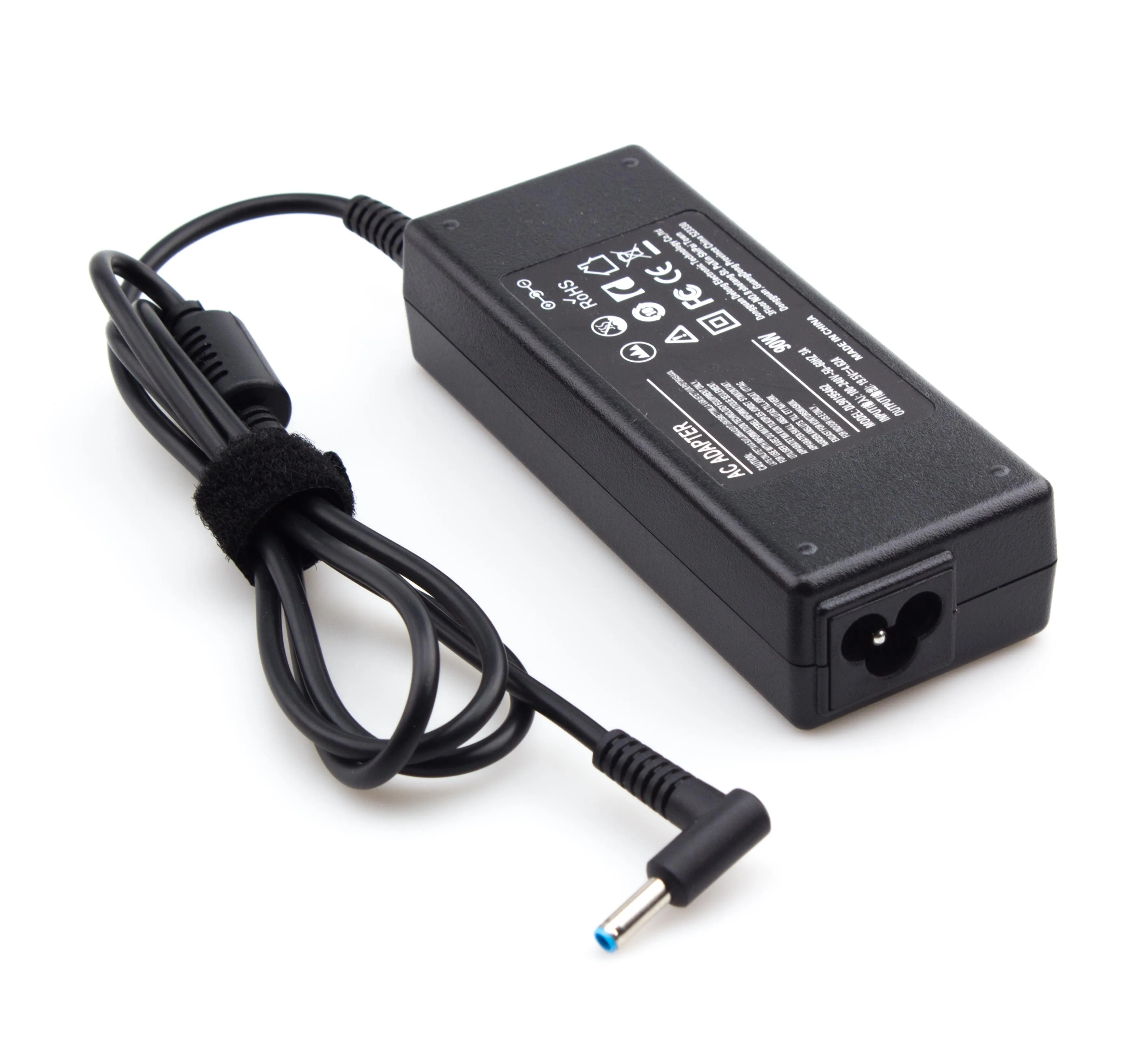 

90W 19.5V 4.62A AC Adapter Charger Power Supply for HP TPN-Q129 TPN-Q130 TPN-Q131 TPN-Q132 Laptop 4.5mm*3.0mm, Black