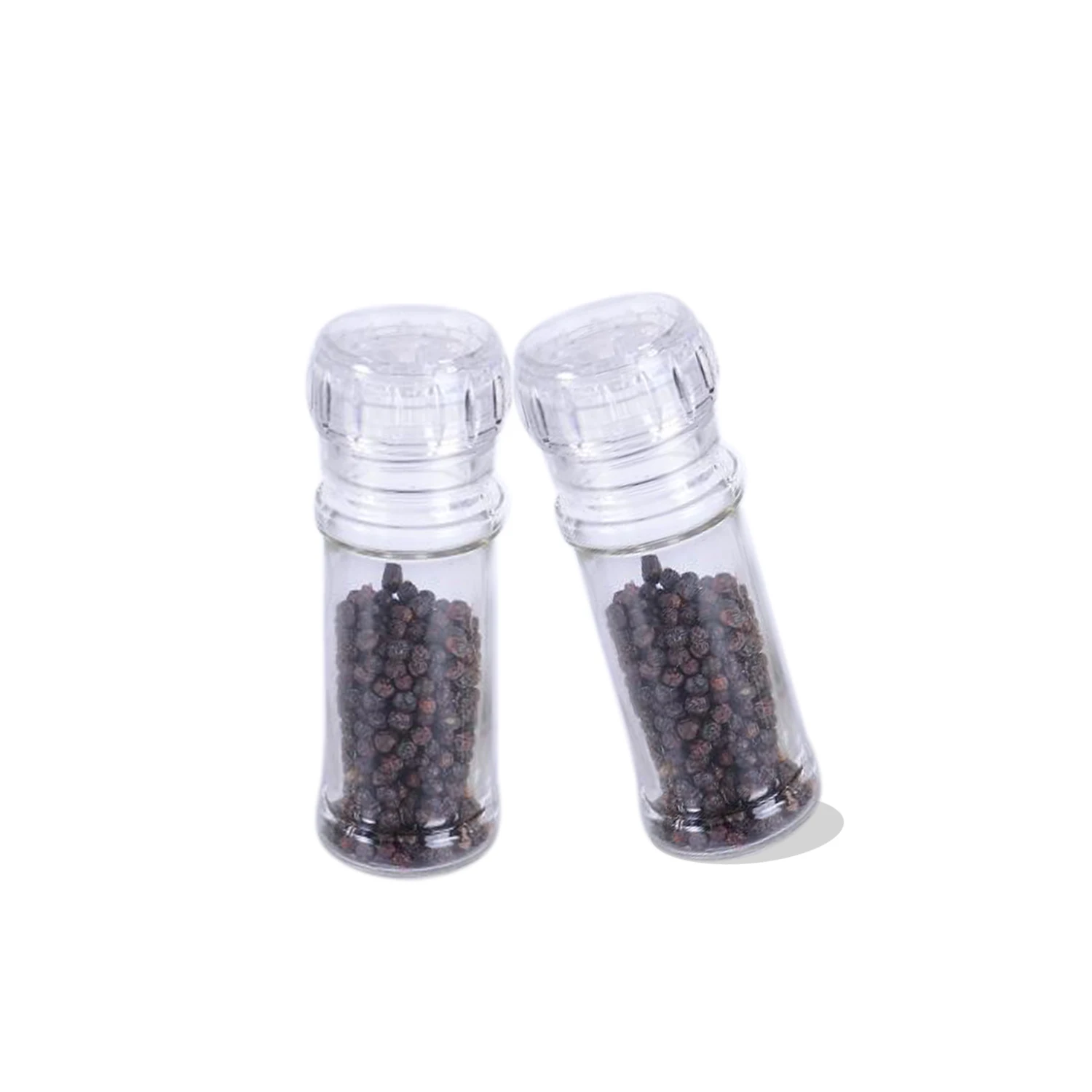 

Pepper grinder glass bottle pepper seasoning jar kitchen supplies seasoning bottle wholesale spot, Clear