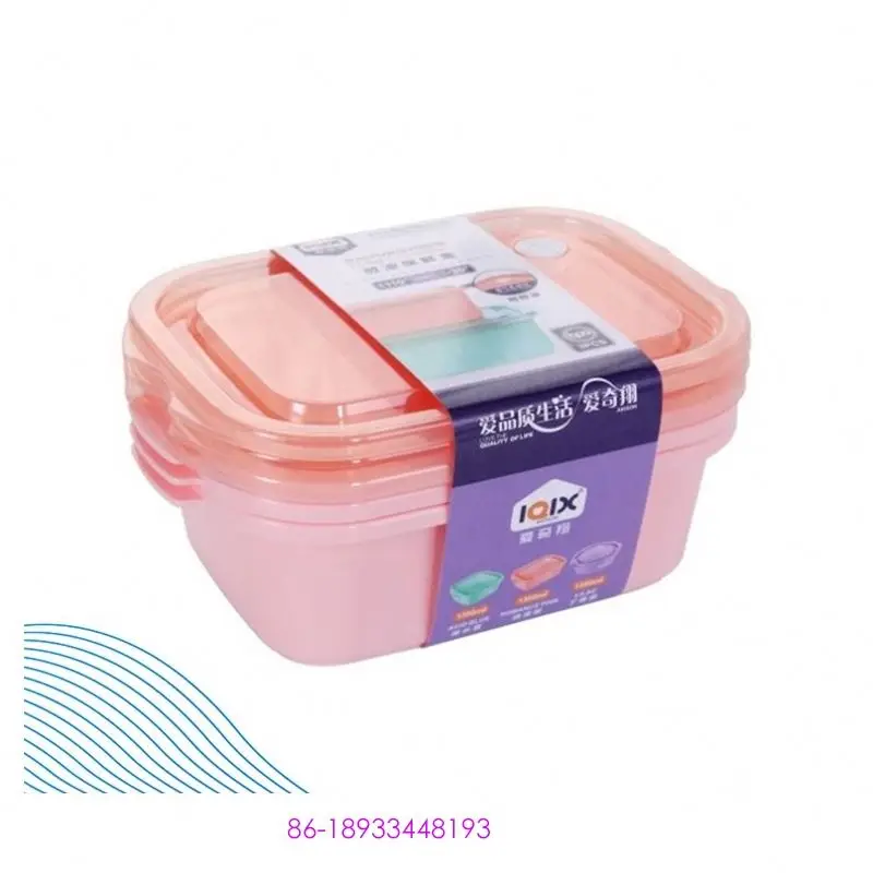 

Microwave Oven Heating Lunch Box For Office Worker Leakproof Glass Lunch Box Set Round With Lid Seal Health Food Container