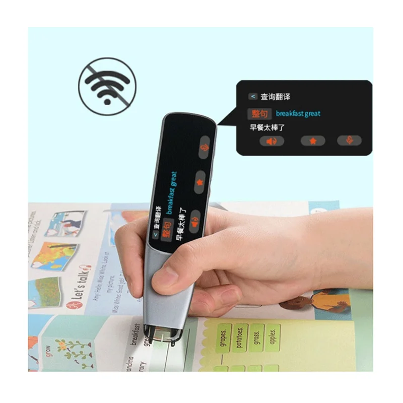 

2.98 inch scan voice translator language learning machines portable scanmarker air pen scanner traduction en french translation