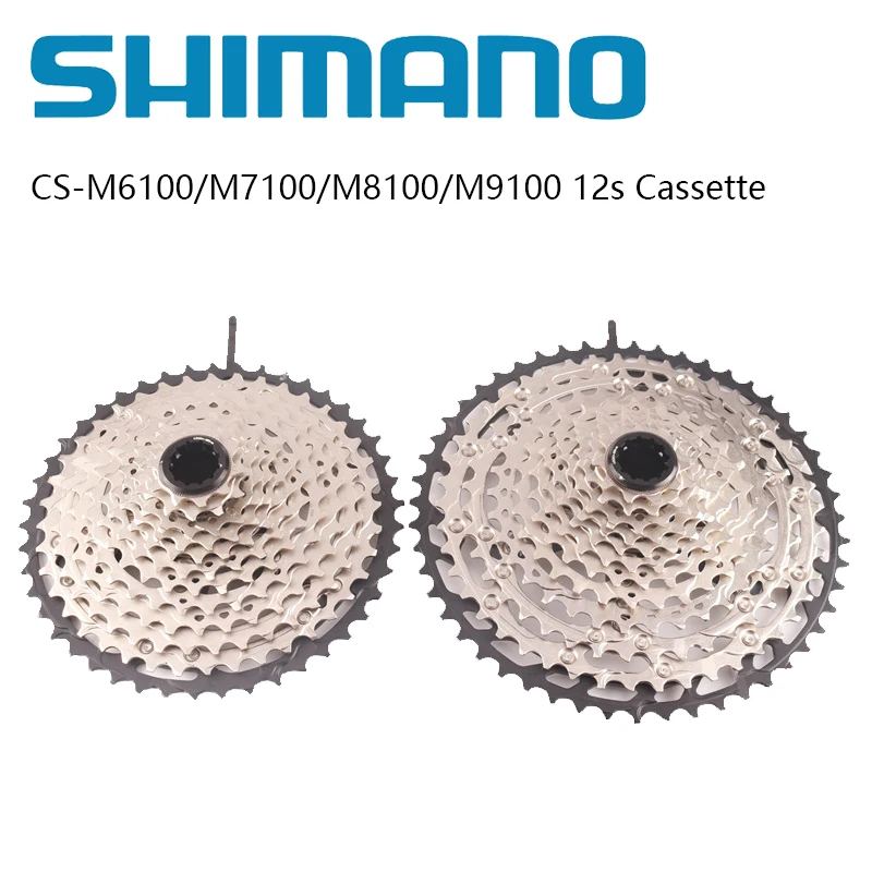 

Shimano SLX DEORE XT XTR M7100 M6100 M8100 M9100 Cassette 12-speed Freewheel Cog For MTB 12 Speed 10-51T 10-45T Cassette Bicycle