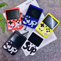 

Retro Portable Mini Handheld SUP Game Console 8-Bit 3.0 Inch Color LCD Kids Color Game Built-in 400 Games Player