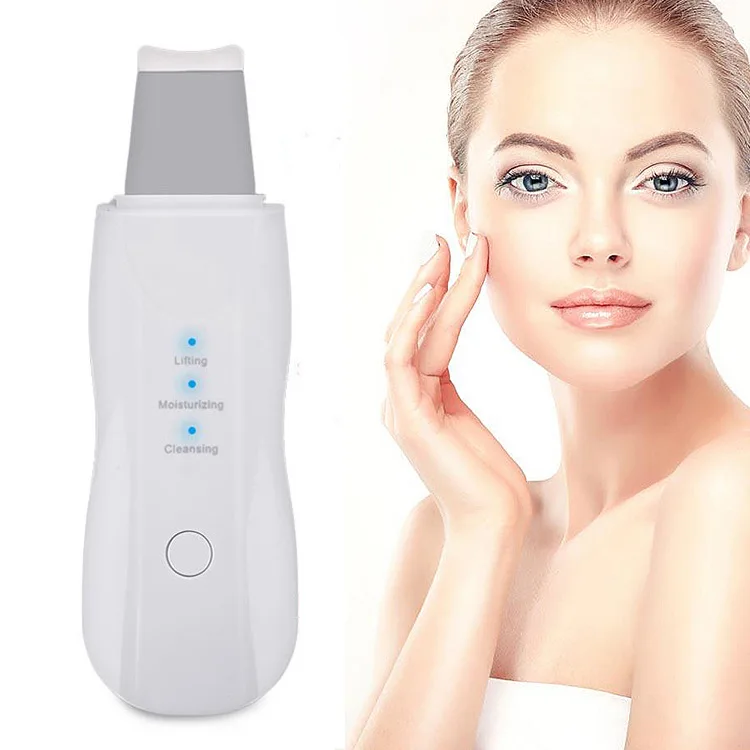 

Massage vibration ultrasonic skin scrubber,electric dead skin shovel,cutin suction blackhead ultrasonic skin scrubber portable