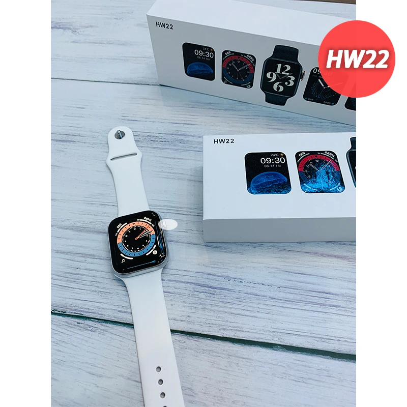 

2021 hw22 Smartwatch Reloj 1nteligente strap and box iwo 13 series 5 6 plus pro Bracelet Smart Watch Hw 22