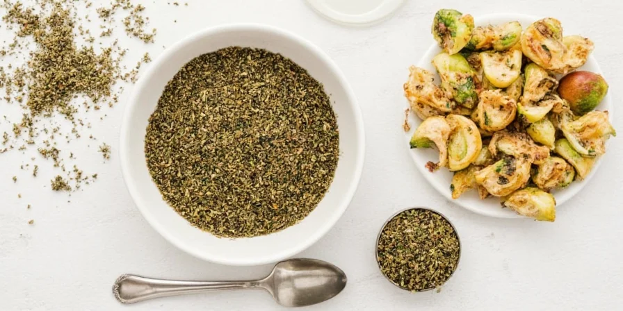 Bowl of herb de provence mix